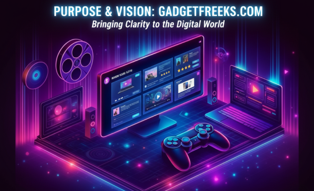 Purpose and Vision of GadgetFreeks.com